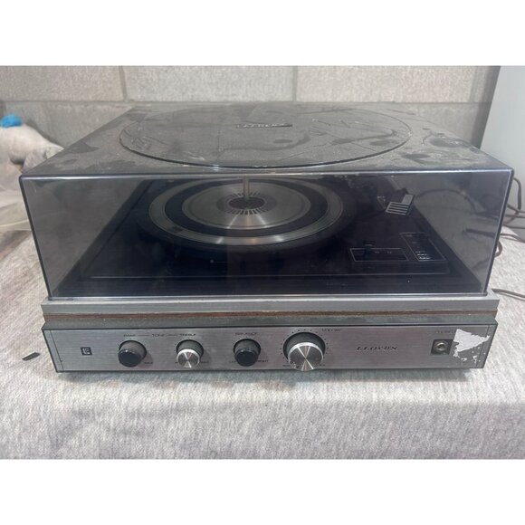 Lloyds Record Player Turntable Cassette Recorder AM FM Receiver Model No F450 - Picture 1 of 8